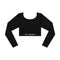 CROP TOP NEGRO BREW AP CROWN